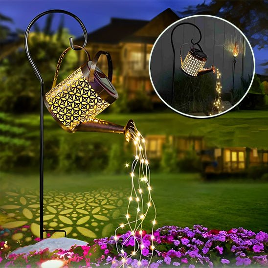 Arrosoir lumineux solaire - Mon jardin durable