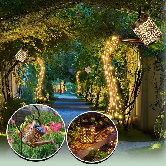 Arrosoir lumineux solaire - Mon jardin durable