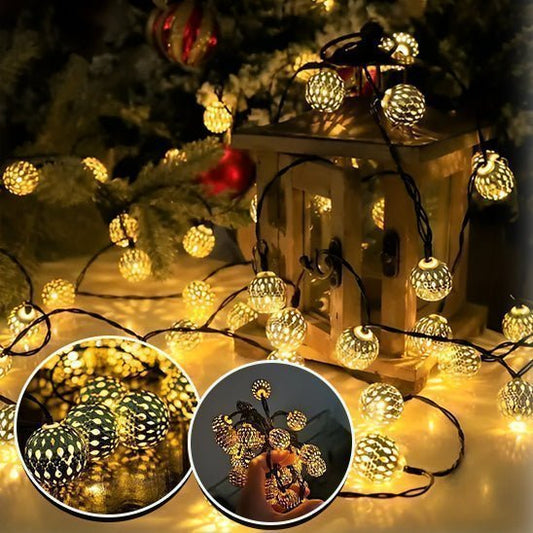Guirlandes lumineuses solaires - Mon jardin durable