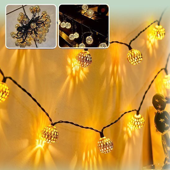 Guirlandes lumineuses solaires - Mon jardin durable