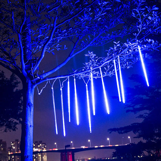 Guirlandes lumineuses de pluie de météores magiques