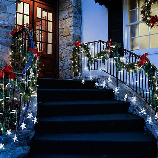 Guirlandes Lumineuses de Noël pour l'Extérieur