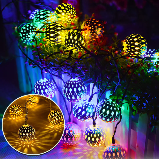 Guirlandes lumineuses solaires