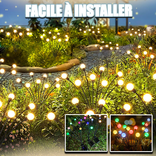 Lampes de jardin solaires à LED