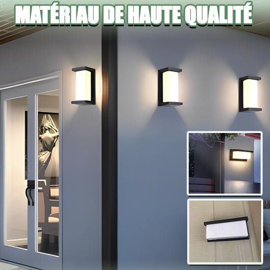 Lampe solaire à détection de mouvement - Mon jardin durable