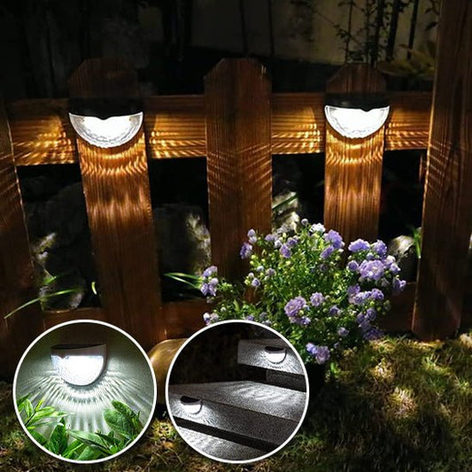 Lampe solaire en forme d'écailles de poisson - Mon jardin durable
