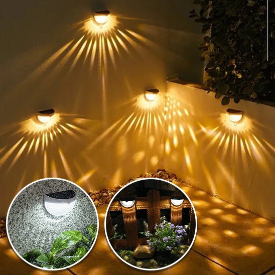 Lampe solaire en forme d'écailles de poisson - Mon jardin durable