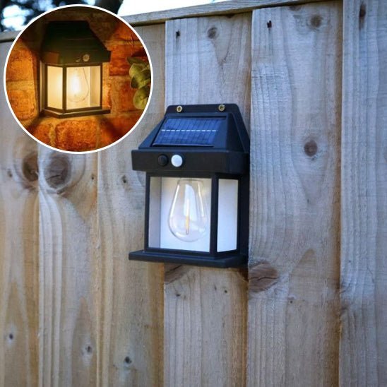 Lampe Solaire Murale - Mon jardin durable