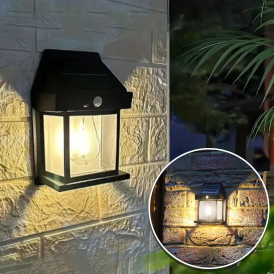 Lampe Solaire Murale - Mon jardin durable