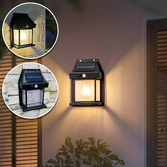 Lampe Solaire Murale - Mon jardin durable