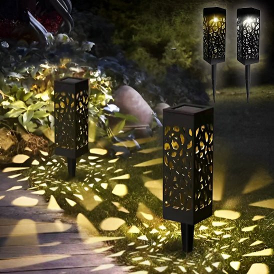 Lanterne de jardin solaire - Mon jardin durable