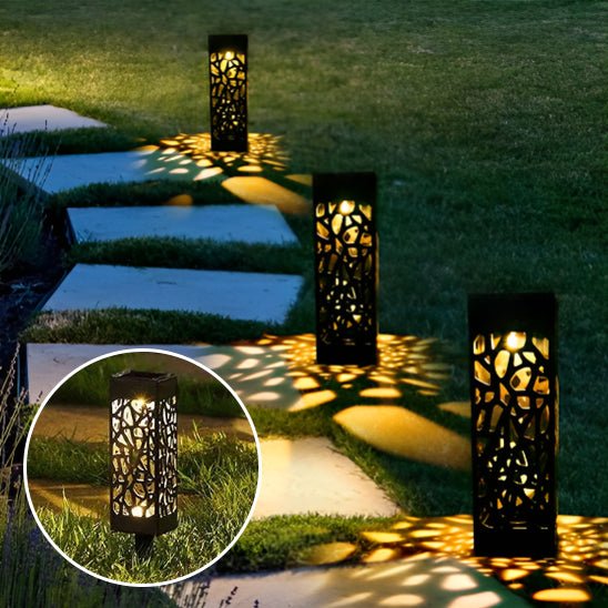 Lanterne de jardin solaire - Mon jardin durable