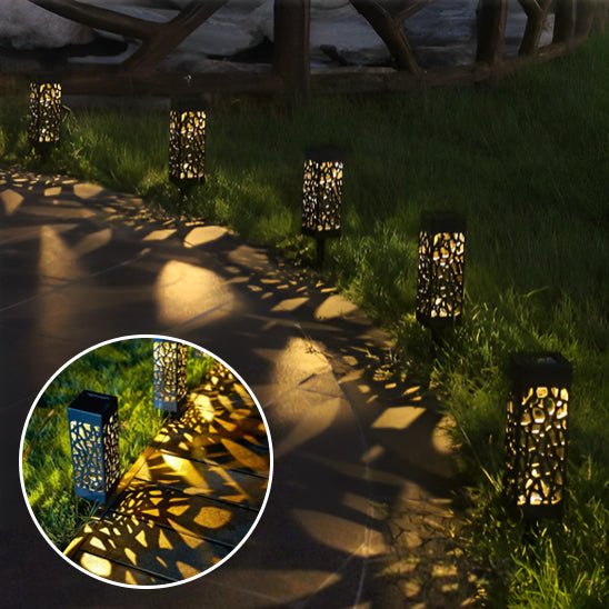 Lanterne de jardin solaire - Mon jardin durable