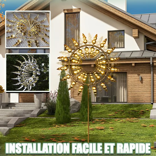 Moulin à vent pour jardin - Mon jardin durable