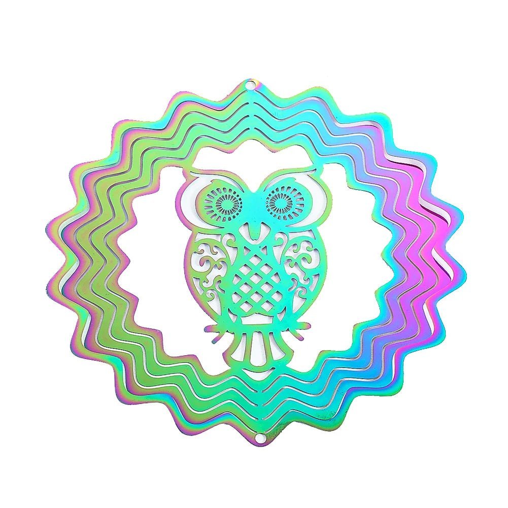 WindShimmer™ - Hibou - Mon jardin durable