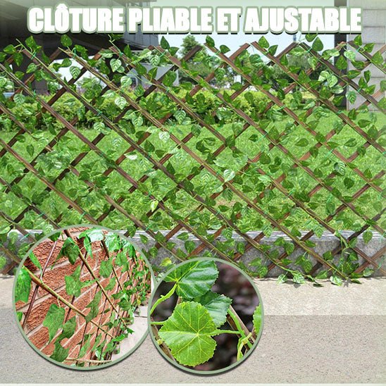 Brise - vue en lierre artificiel - Mon jardin durable