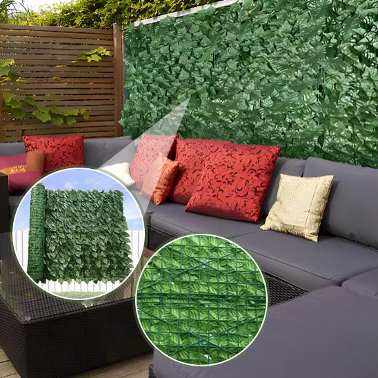 Brise vue en lierre artificielle - Mon jardin durable