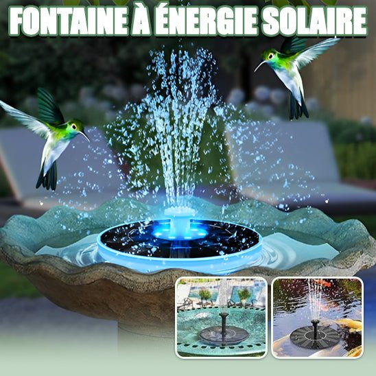 Fontaine solaire extérieure - Mon jardin durable