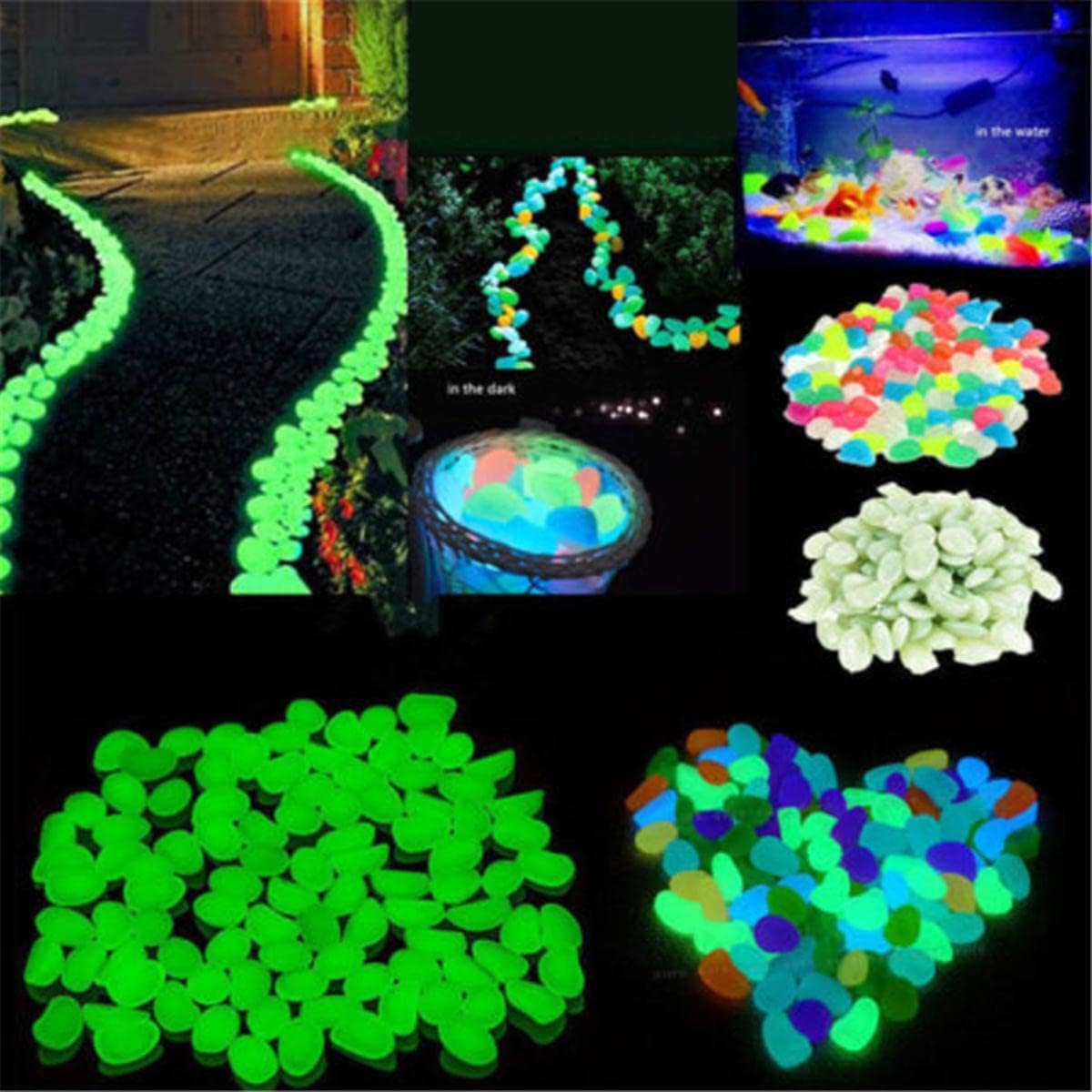 GlowStones™ - Jaune - Mon jardin durable