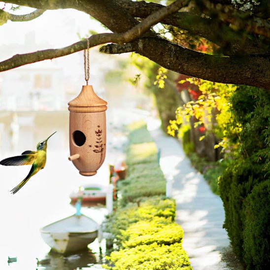 Maison de Colibri en Bois - Mon jardin durable