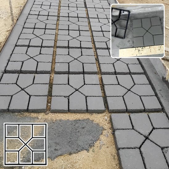 Moule à pavé béton pour jardin - Mon jardin durable