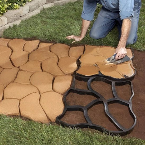 Moule à pavé béton pour jardin - Mon jardin durable