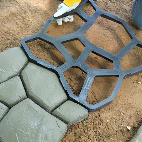 Moule à pavé béton pour jardin - Mon jardin durable