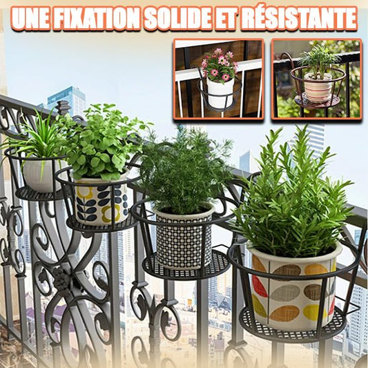 Support de Pot de Fleurs à Suspendre - Mon jardin durable