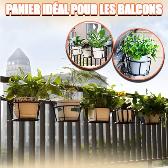 Support de Pot de Fleurs à Suspendre - Mon jardin durable